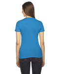 american apparel 2102w women's fine jersey t-shirt Back Thumbnail