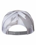 Richardson 112PM Printed Mesh-Back Trucker Cap Back Thumbnail
