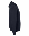 Just Hoods By AWDis JHA003 Adult 80/20 Midweight Varsity Contrast Hooded Sweatshirt Side Thumbnail
