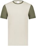 augusta sportswear 6876 gameday vintage ringer tee Front Thumbnail