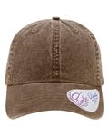 Infinity Her CASSIE Women's Pigment-Dyed with Fashion Undervisor Cap Front Thumbnail