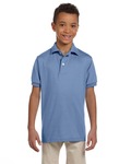 Jerzees 437Y Youth SpotShield™ Jersey Polo Front Thumbnail