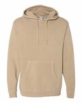 independent trading co. prm4500 midweight pigment-dyed hooded sweatshirt Front Thumbnail