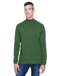 Devon & Jones D420 Adult Sueded Cotton Jersey Mock Turtleneck Side Thumbnail