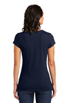District DT6001 Women's Fitted Very Important Tee ® Back Thumbnail