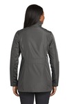 port authority l902 ladies collective insulated jacket Back Thumbnail