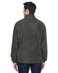 Harriton M990T Men's Tall Full-Zip Fleece Back Thumbnail