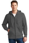 sport-tek f282 super heavyweight full-zip hooded sweatshirt Front Thumbnail
