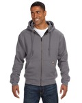 dri duck 7033t men's tall crossfire powerfleecetm fleece jacket Side Thumbnail