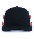 Pacific Headwear 104P PRINTED TRUCKER CAP Front Thumbnail