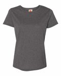 Hanes 5680 Ladies' Essentials Relaxed Fit T-Shirt Front Thumbnail
