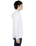 beimar azj702 unisex 4.5 oz. jersey long-sleeve full-zip hooded t-shirt Side Thumbnail