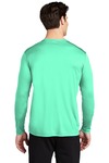 sport-tek st420ls posi-uv ® pro long sleeve tee Back Thumbnail