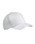 Big Accessories BX010 5-Panel Twill Trucker Cap Front Thumbnail