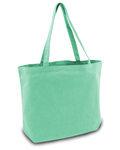 liberty bags lb8507 seaside cotton 12 oz. pigment-dyed large tote Side Thumbnail