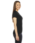 American Apparel 2102 Ladies' Fine Jersey USA Made Short-Sleeve T-Shirt Side Thumbnail
