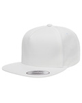 yupoong y6007 adult 5-panel cotton twill snapback cap Front Thumbnail