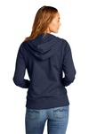 District DT8103 Women's Re-Fleece ™ Full-Zip Hoodie Back Thumbnail