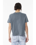 bella + canvas 6110 ladies' 6oz heavyweight t-shirt Back Thumbnail