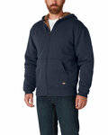 dickies tw457 men's fleece-lined full-zip hooded sweatshirt Front Thumbnail