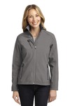 port authority l324 ladies welded soft shell jacket Front Thumbnail