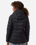 Weatherproof W26715 Women's Lightweight Poly-filled Hooded Puffer Jacket Back Thumbnail