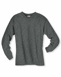 Hanes 5186 Adult Long-Sleeve Beefy-T® Front Thumbnail