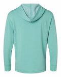 LAT 6936 Unisex Vintage Wash Hoodie Back Thumbnail