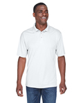 UltraClub 8425 Men's Cool & Dry Sport Performance Interlock Polo Front Thumbnail