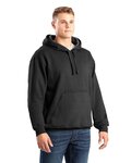 berne sp418 men's heritage zippered pocket hooded pullover sweatshirt Front Thumbnail