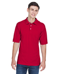Harriton M265 Men's 5.6 oz. Easy Blend™ Polo Front Thumbnail