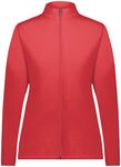 Augusta Sportswear 6862 Ladies Micro-Lite Fleece Full-Zip Jacket Front Thumbnail