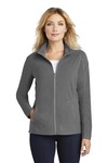 Port Authority L223 Ladies Microfleece Jacket Front Thumbnail