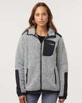 columbia 208903 women's arctic crest™ sherpa full-zip jacket Front Thumbnail