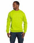 Hanes P1607 Unisex Ecosmart® 50/50 Crewneck Sweatshirt Front Thumbnail