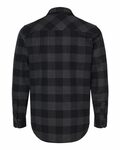 Independent Trading Co. EXP50F Flannel Shirt Back Thumbnail