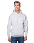 Hanes F170 Adult 9.7 oz. Ultimate Cotton® 90/10 Pullover Hooded Sweatshirt Back Thumbnail