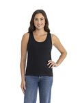 next level 3933nl ladies' cotton tank Front Thumbnail