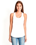 Next Level 6338 Ladies' Gathered Racerback Tank Front Thumbnail