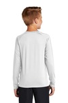 Sport-Tek YST470LS Youth Long Sleeve Rashguard Tee Back Thumbnail