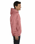 Hanes F170 Adult 9.7 oz. Ultimate Cotton® 90/10 Pullover Hooded Sweatshirt Side Thumbnail