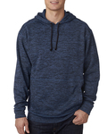 J America JA8613 Adult Cosmic Poly Fleece Hood Front Thumbnail