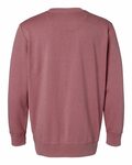 LAT 6935 Unisex Vintage Wash Crew Back Thumbnail