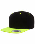 yupoong 6089mt adult 6-panel structured flat visor classic two-tone snapback Side Thumbnail