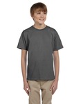 Hanes 5370 Youth EcoSmart ® 50/50 Cotton/Poly T-Shirt Side Thumbnail