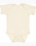Rabbit Skins 4400 Infant Baby Rib Bodysuit Front Thumbnail