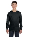 Gildan G540B Youth Heavy Cotton™ Long-Sleeve T-Shirt Side Thumbnail