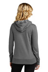 district dt673 women's featherweight french terry ™ full-zip hoodie Back Thumbnail