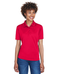 UltraClub 8610L Ladies' Cool & Dry 8-Star Elite Performance Interlock Polo Front Thumbnail