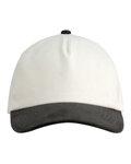 Big Accessories BA710 Two-Tone Corduroy Cap Front Thumbnail
